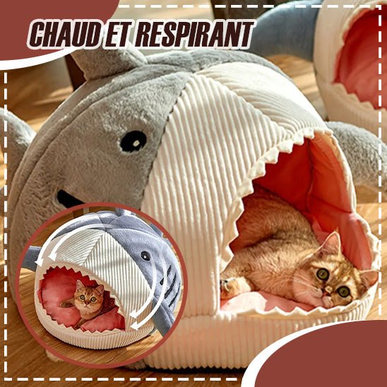 Niche pour chat - SharkCat™ - Chats Calins