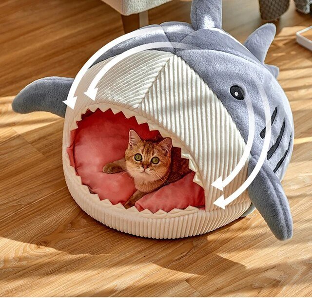 Niche pour chat - SharkCat™ - Chats Calins