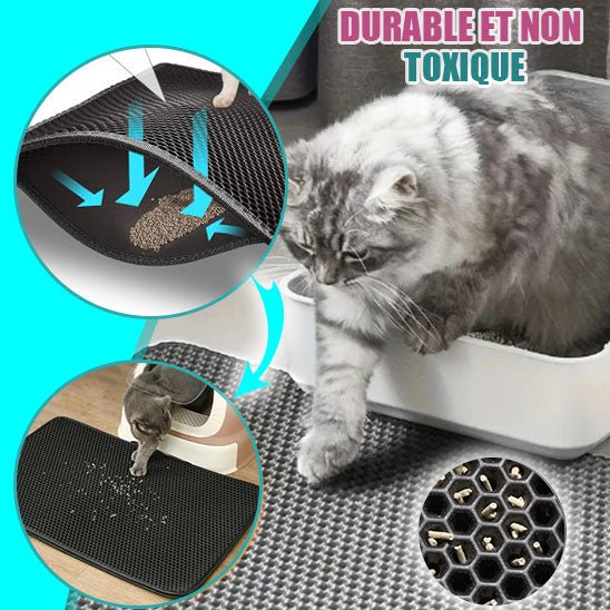 Tapis litière chat I MagicMat™ - Chats Calins