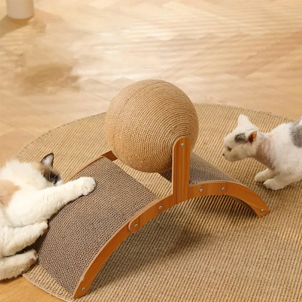 Griffoir pour chat - GriffBall™ - LES DEUX CHATS