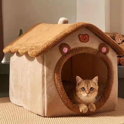 Niche pour chat - CatHouse™ - LES DEUX CHATS