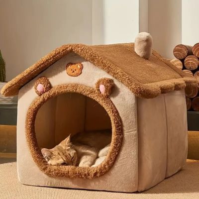 Niche pour chat - CatHouse™ - LES DEUX CHATS
