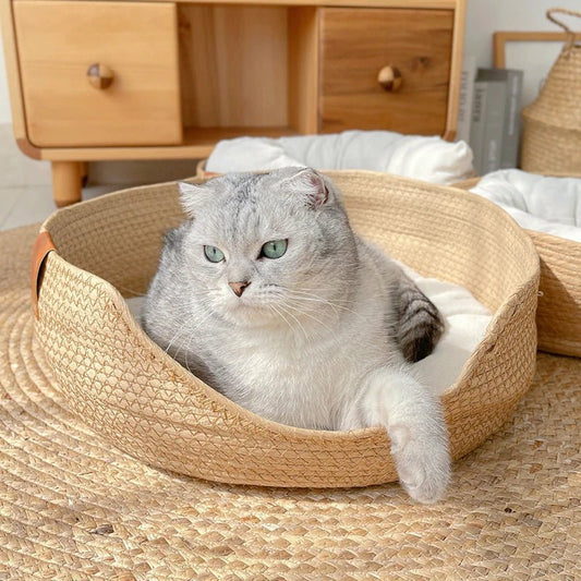 Panier pour chat - CozyNest™ - LES DEUX CHATS