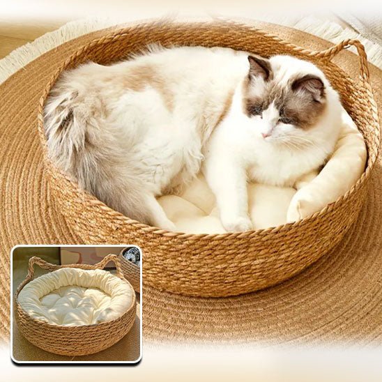 Panier pour chat | PanOsier™ - LES DEUX CHATS
