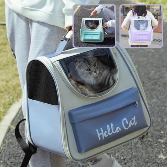 sac de transport pour chats| MiaouBag - LES DEUX CHATS