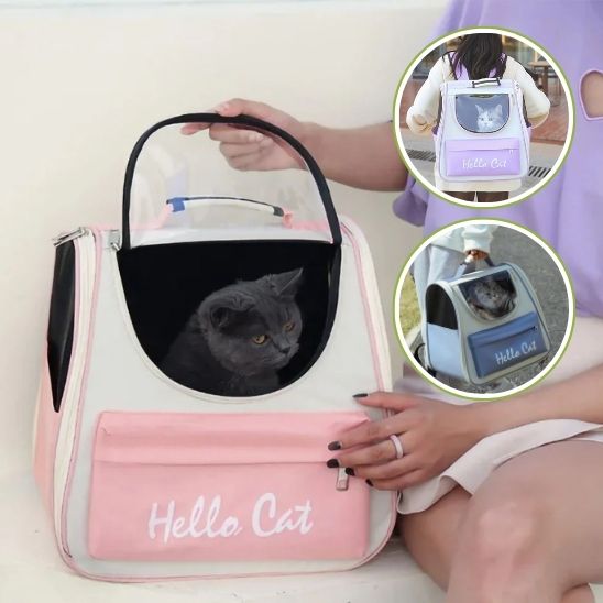 sac de transport pour chats| MiaouBag - LES DEUX CHATS